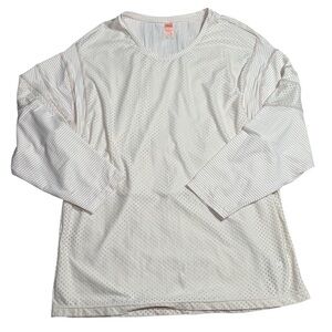 Maaji Laying Long sleeve Light Pink Women’s Medium Activewear Breathable Top